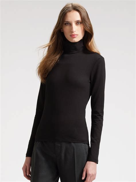 prada black turtle neck